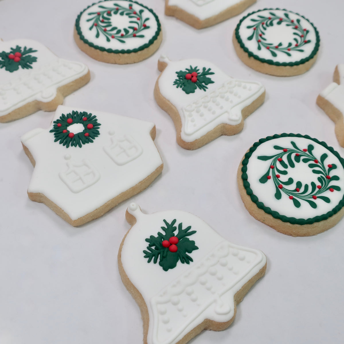 Classic Holiday Sugar Cookies, Set of 6