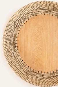 Copabu Wood + Raffia Tray