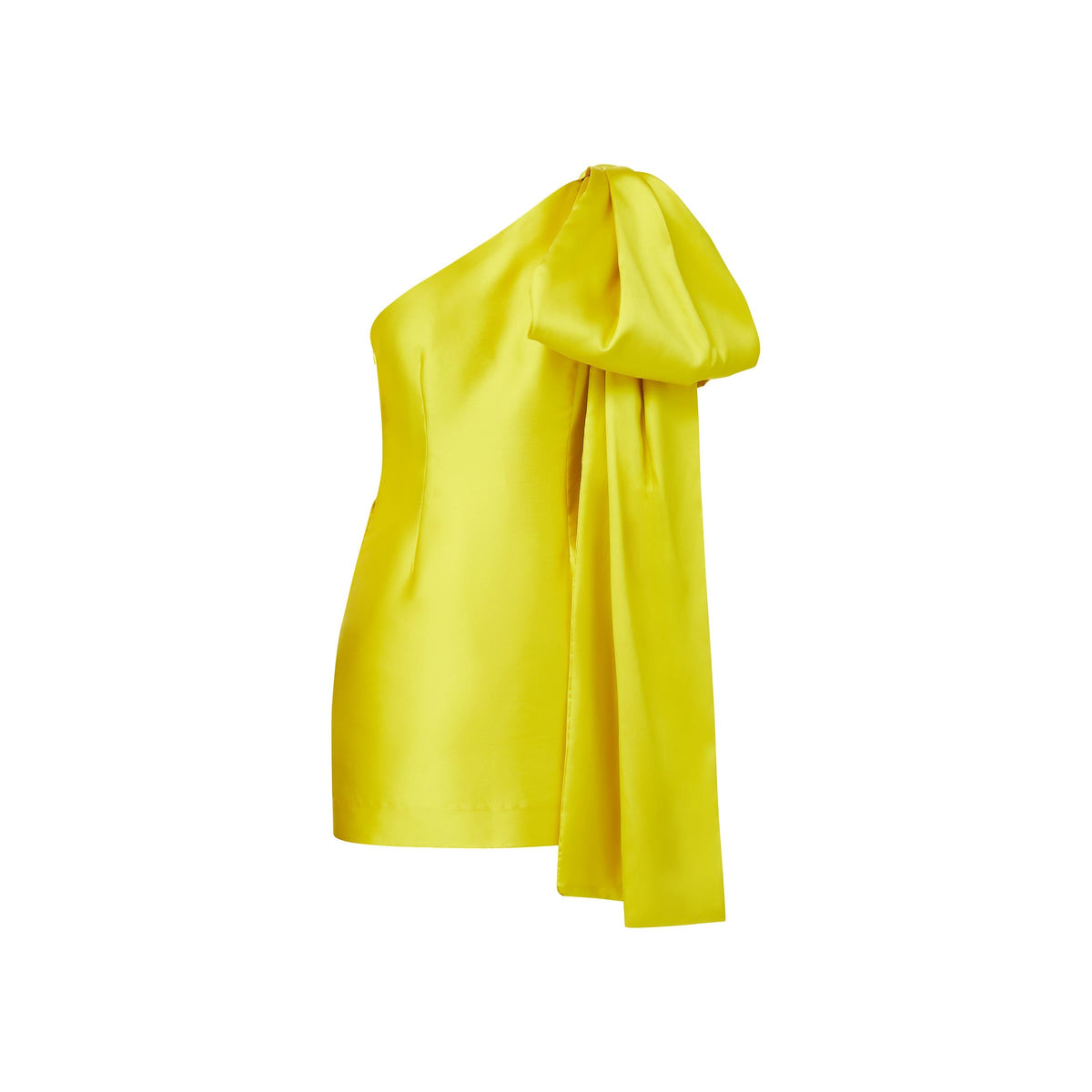 Rita Dress In Chartreuse