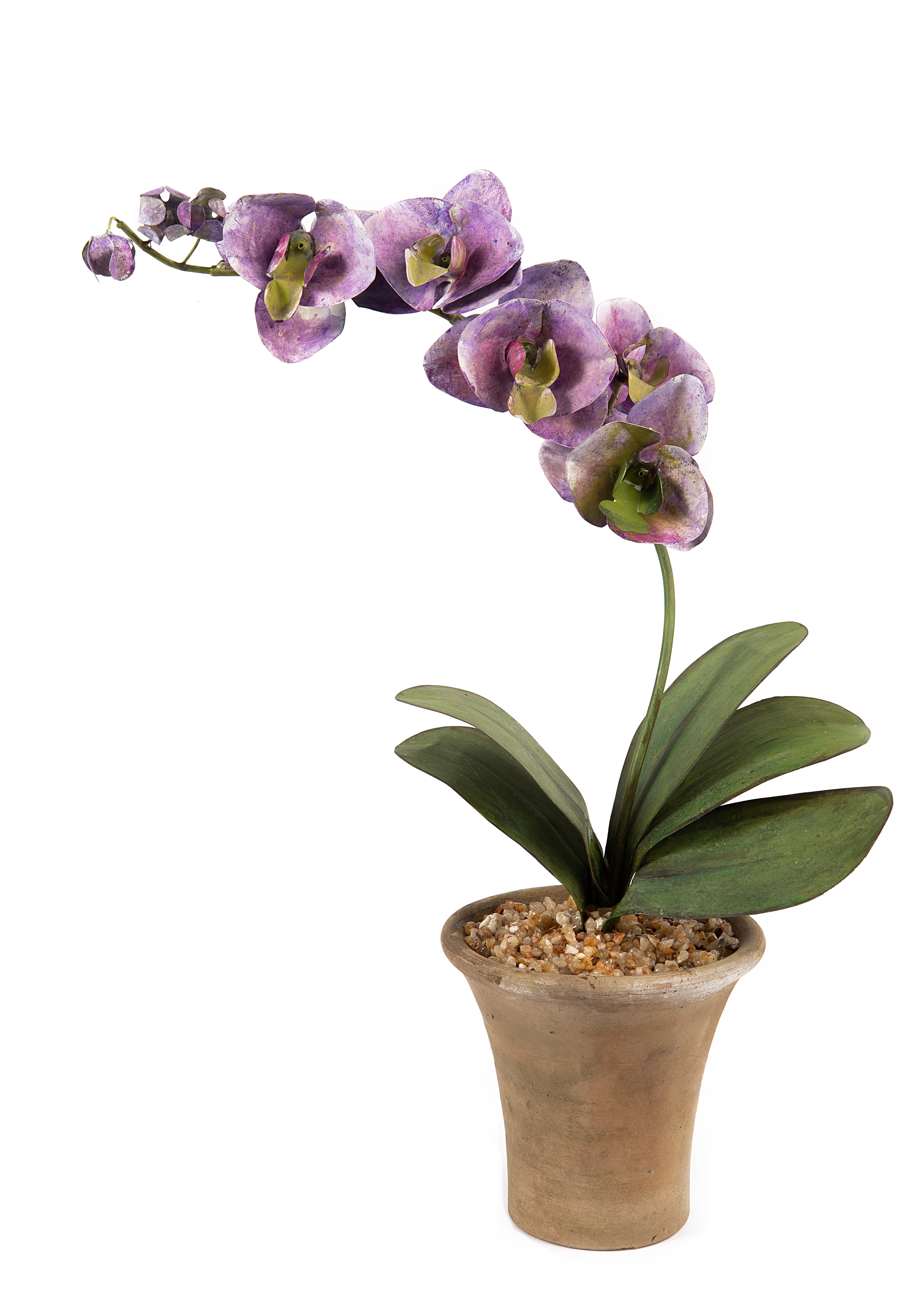 Tole Flower Standard Orchid