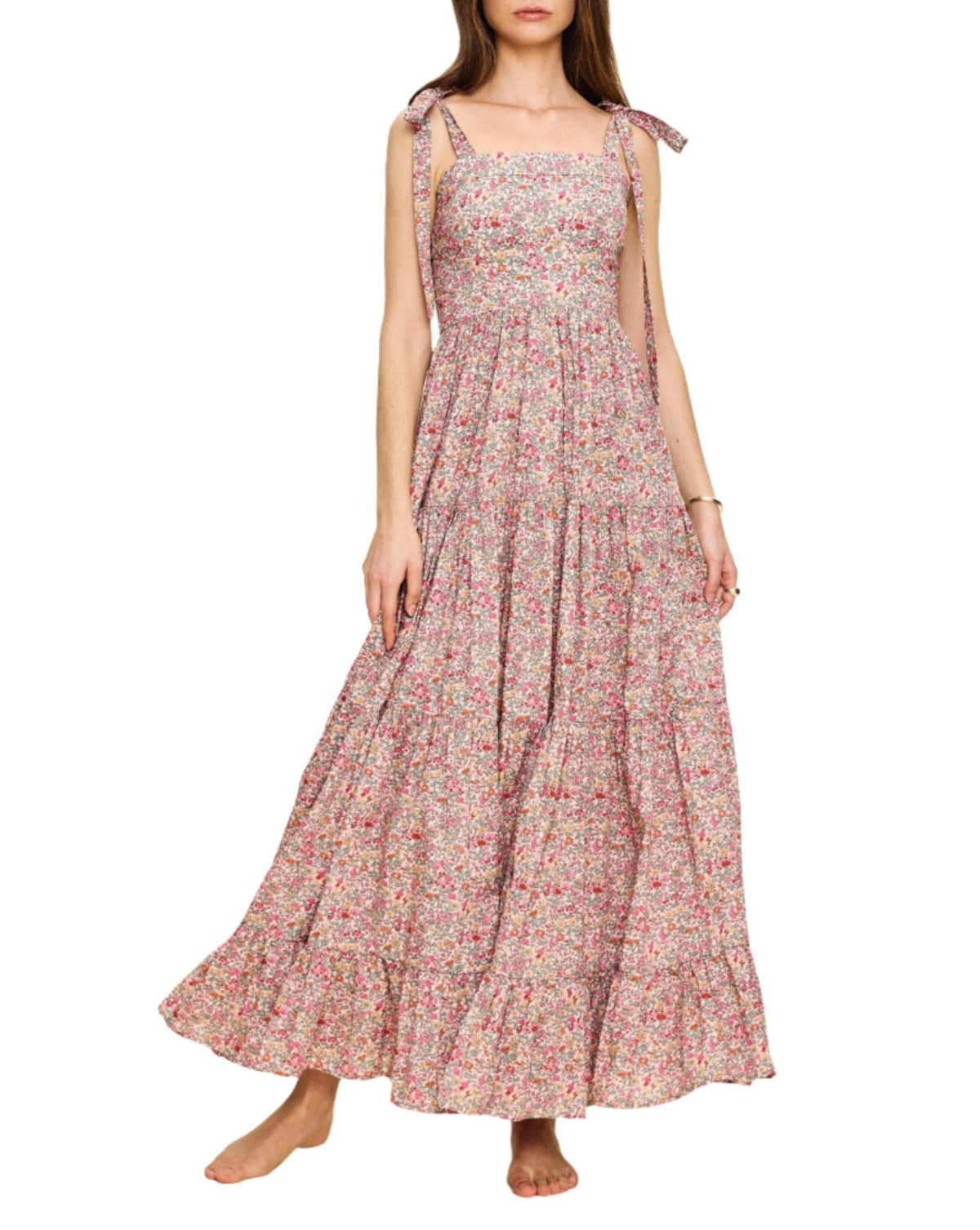 Anna Dress in Rose Liberty Floral