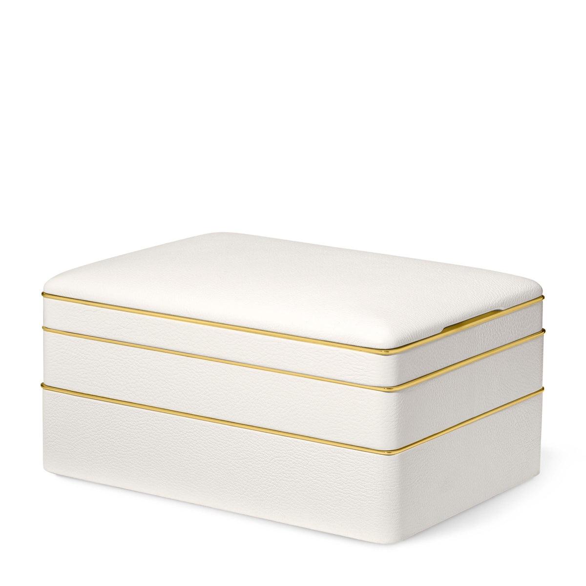 Piero Large Stacked Jewelry Box