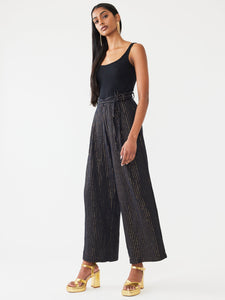 Willow Pant in Black Lurex