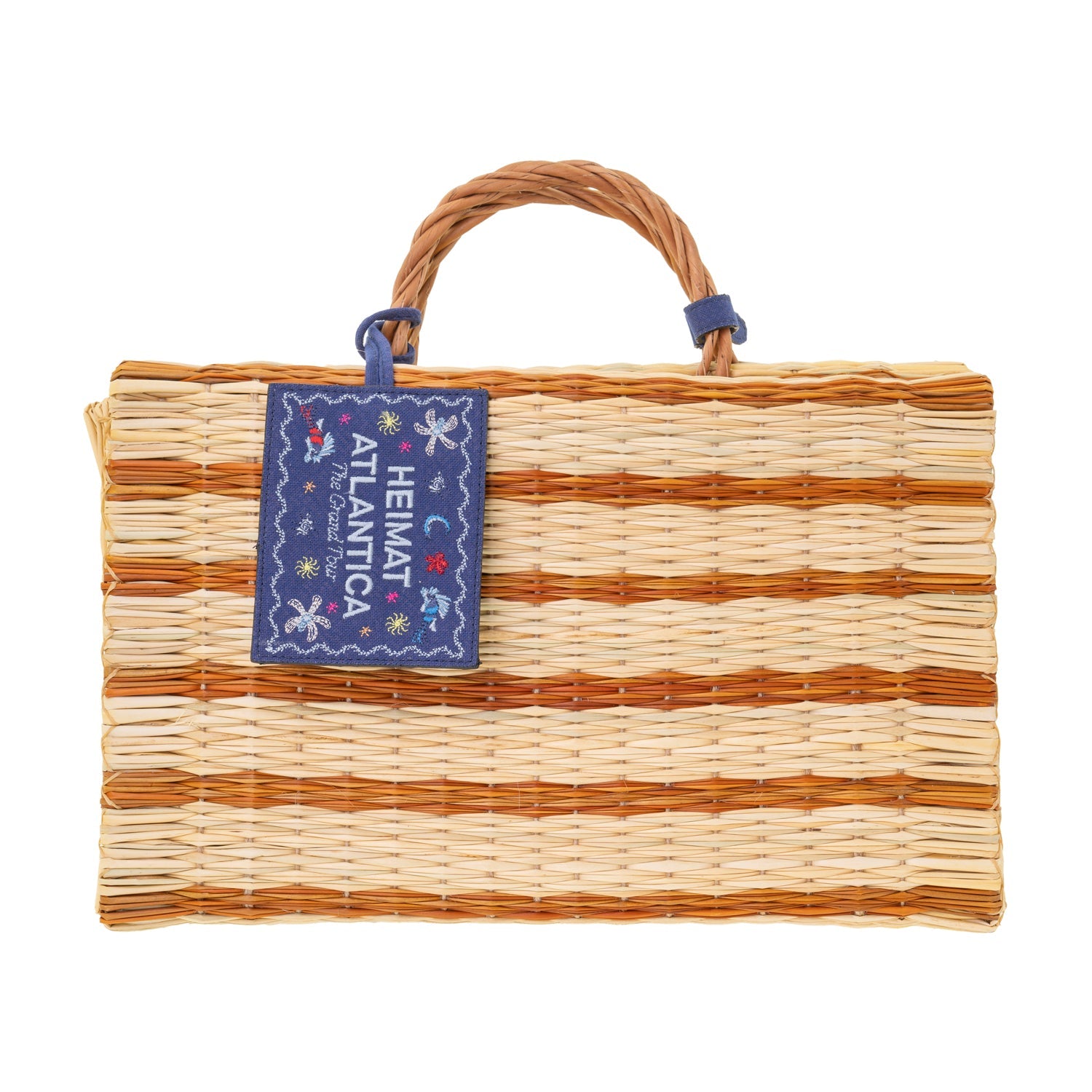 "The Grand Tour Collection" Beach Basket in Mustard