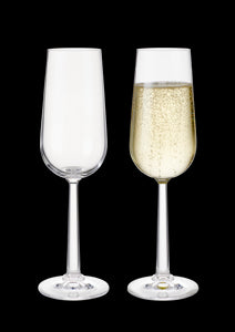 GC Champagne Glass Design Erik Bagger, Set of 2