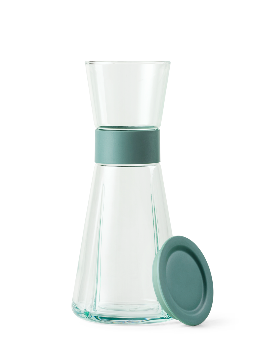 Grand Cru Recycled Water Carafe in Green