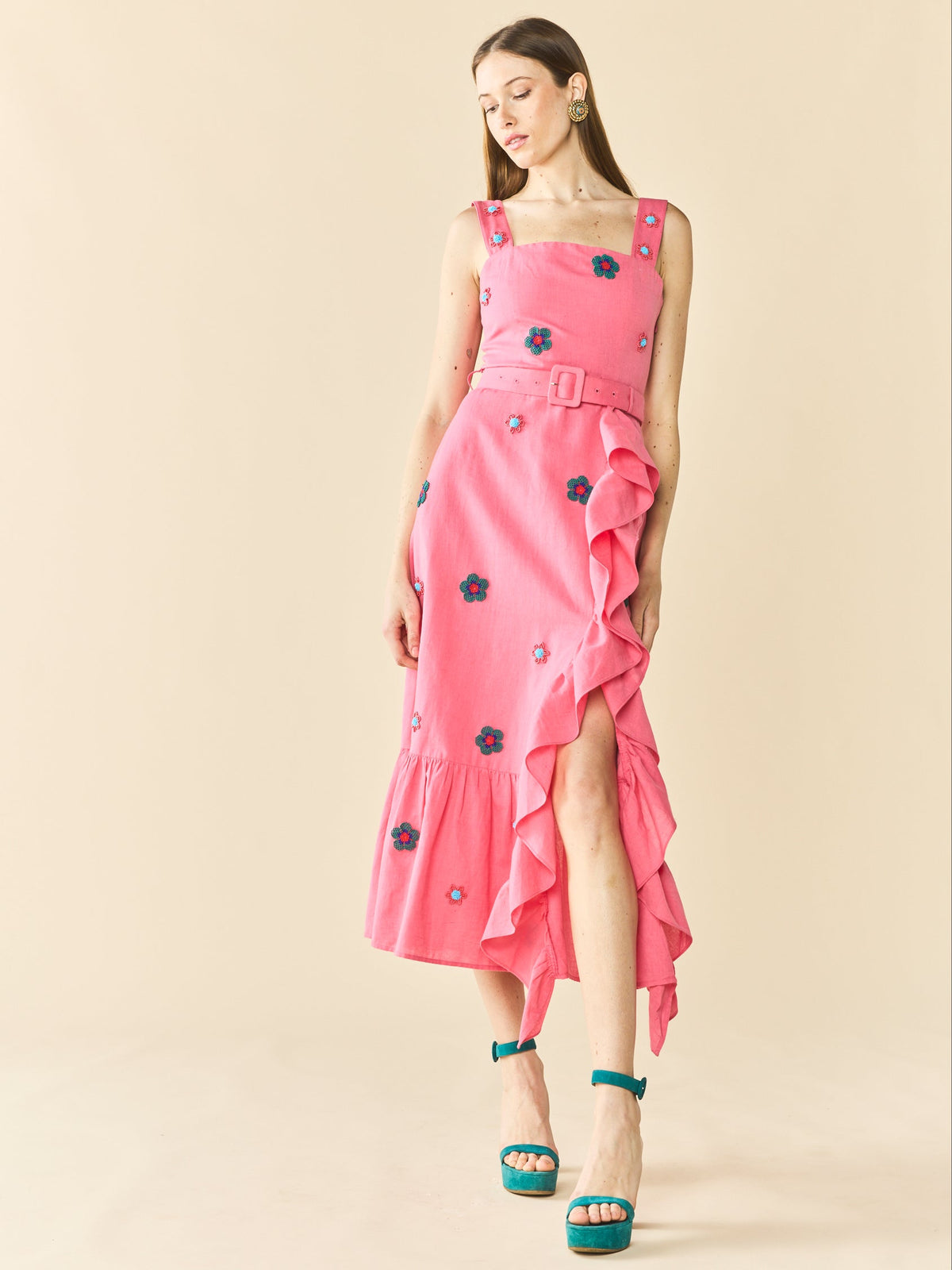 Cindy Dress in Pink Party