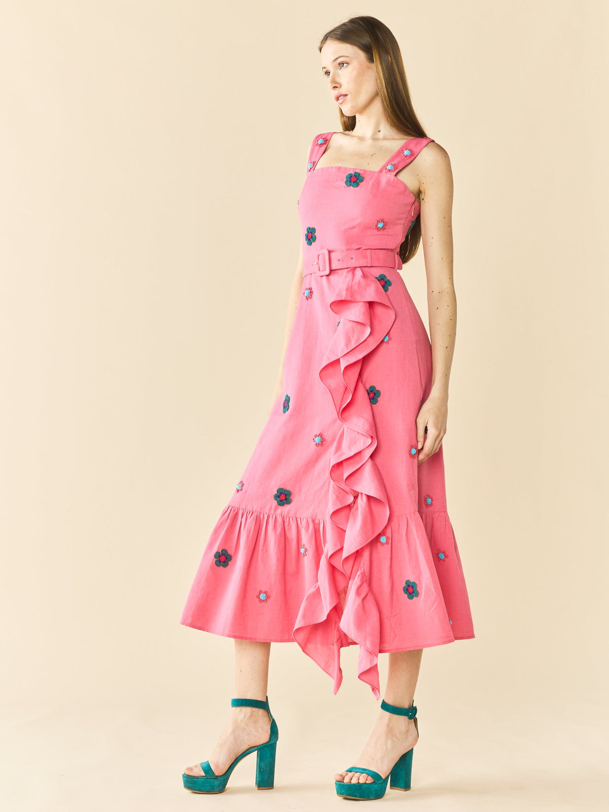 Cindy Dress in Pink Party