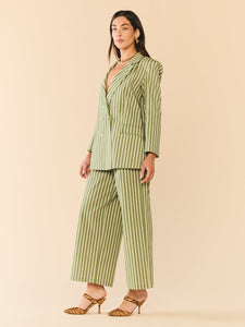Meredith Blazer in Meadow Stripe