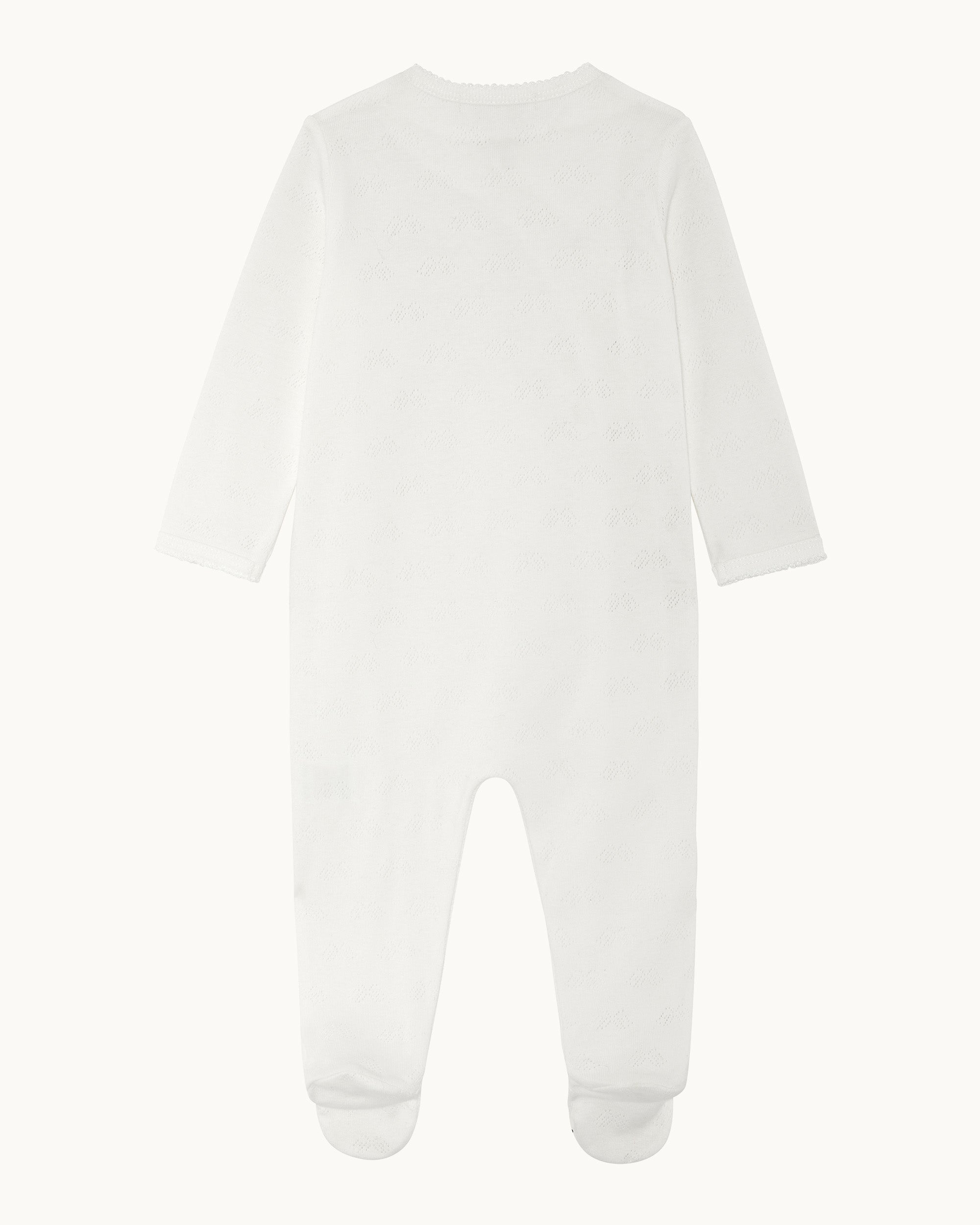 Pointelle Cotton Sleepsuit