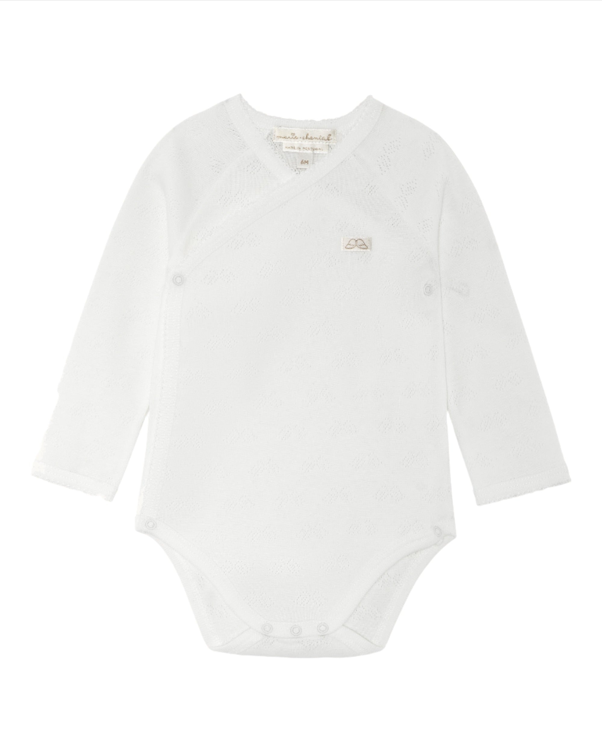 Pointelle Cotton Onesie