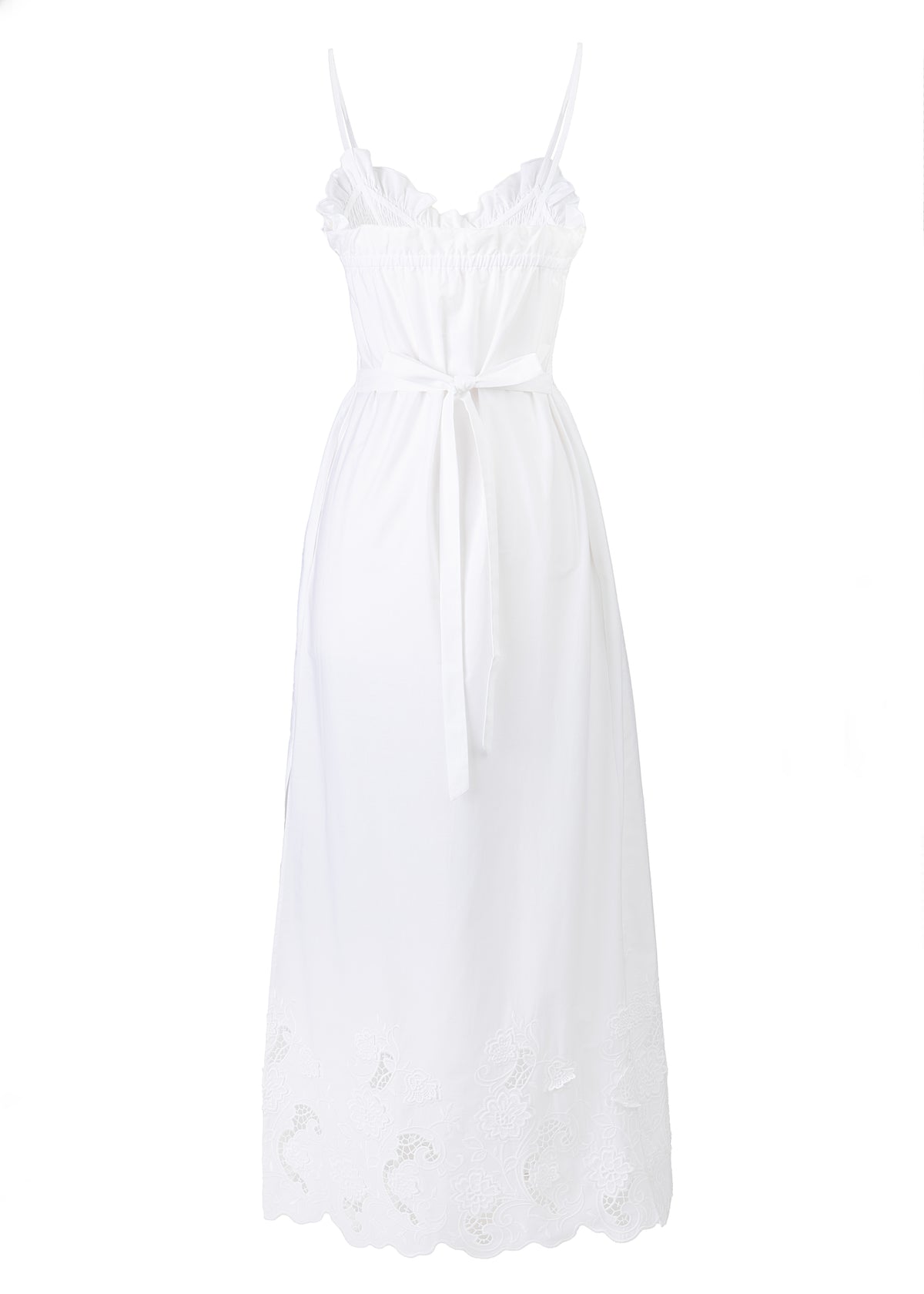 Bianca Embroidered Smocked Dress