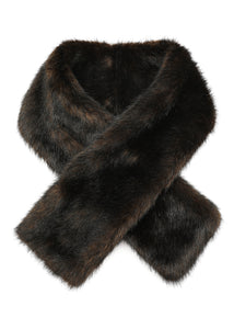 Faux Fur Pull-Through Scarf