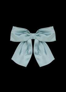 Tilly Bow Barrette in Powder