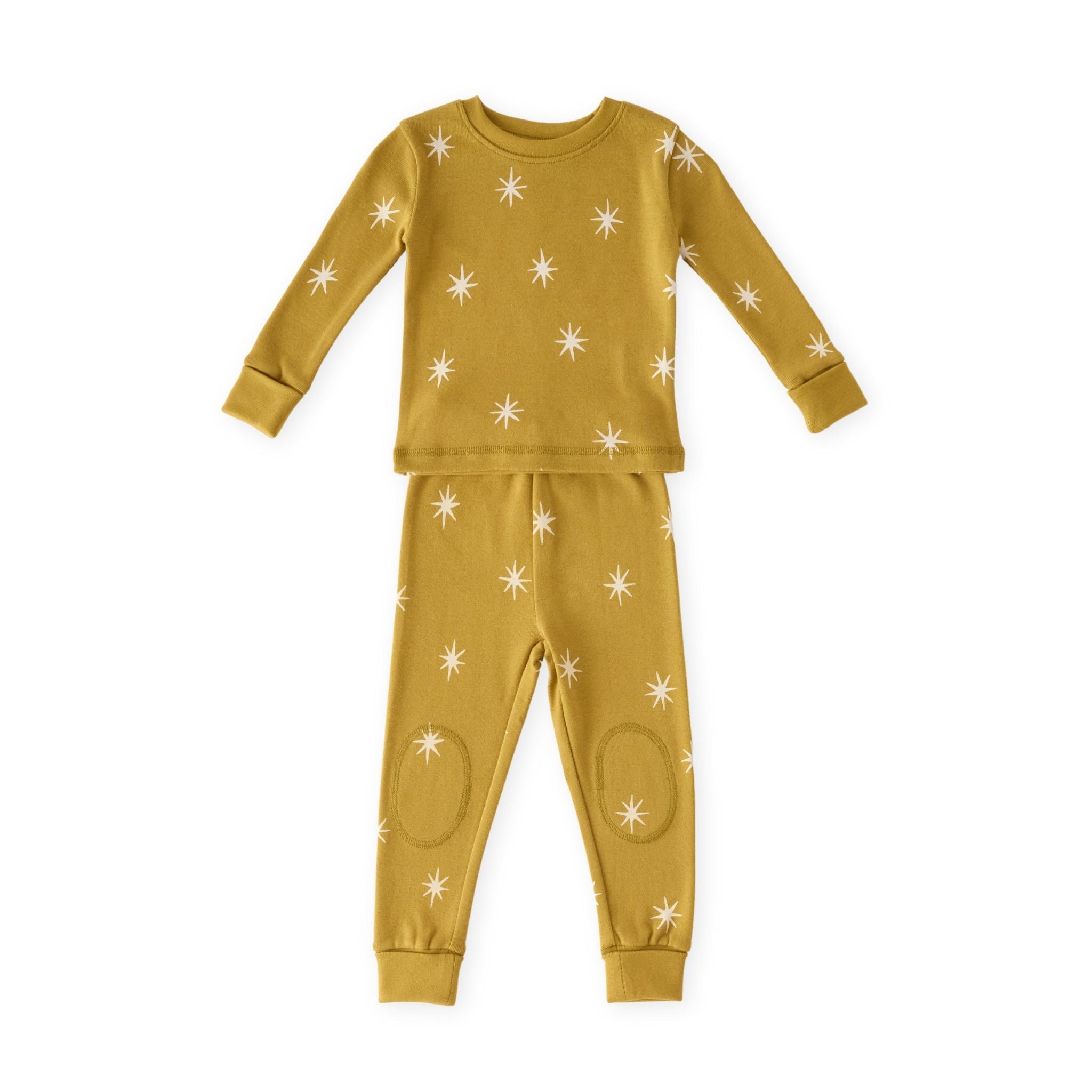 Ribbed Kids Pajama in Starry Night