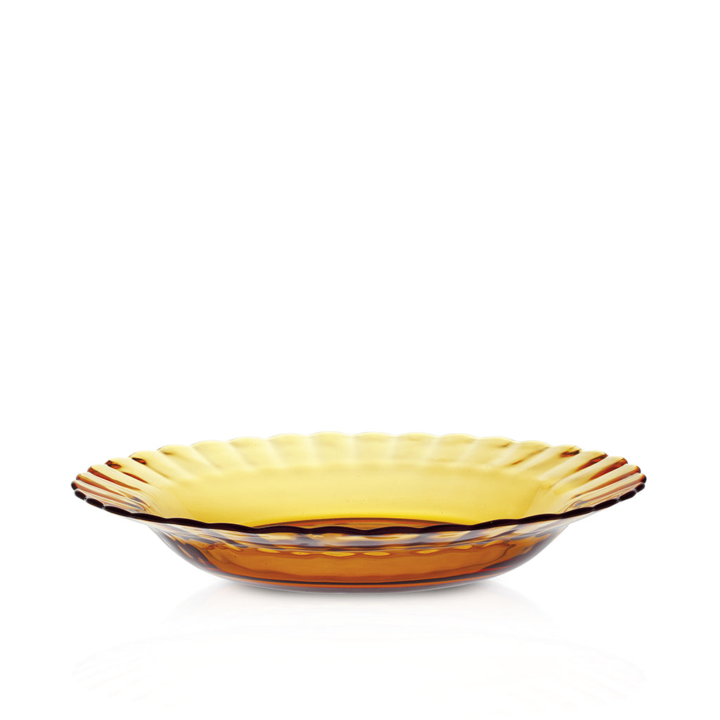 Le Picardie Amber Soup Plate 9", Set of 6