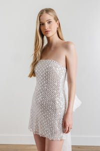 Crescendo Dress in Ivory