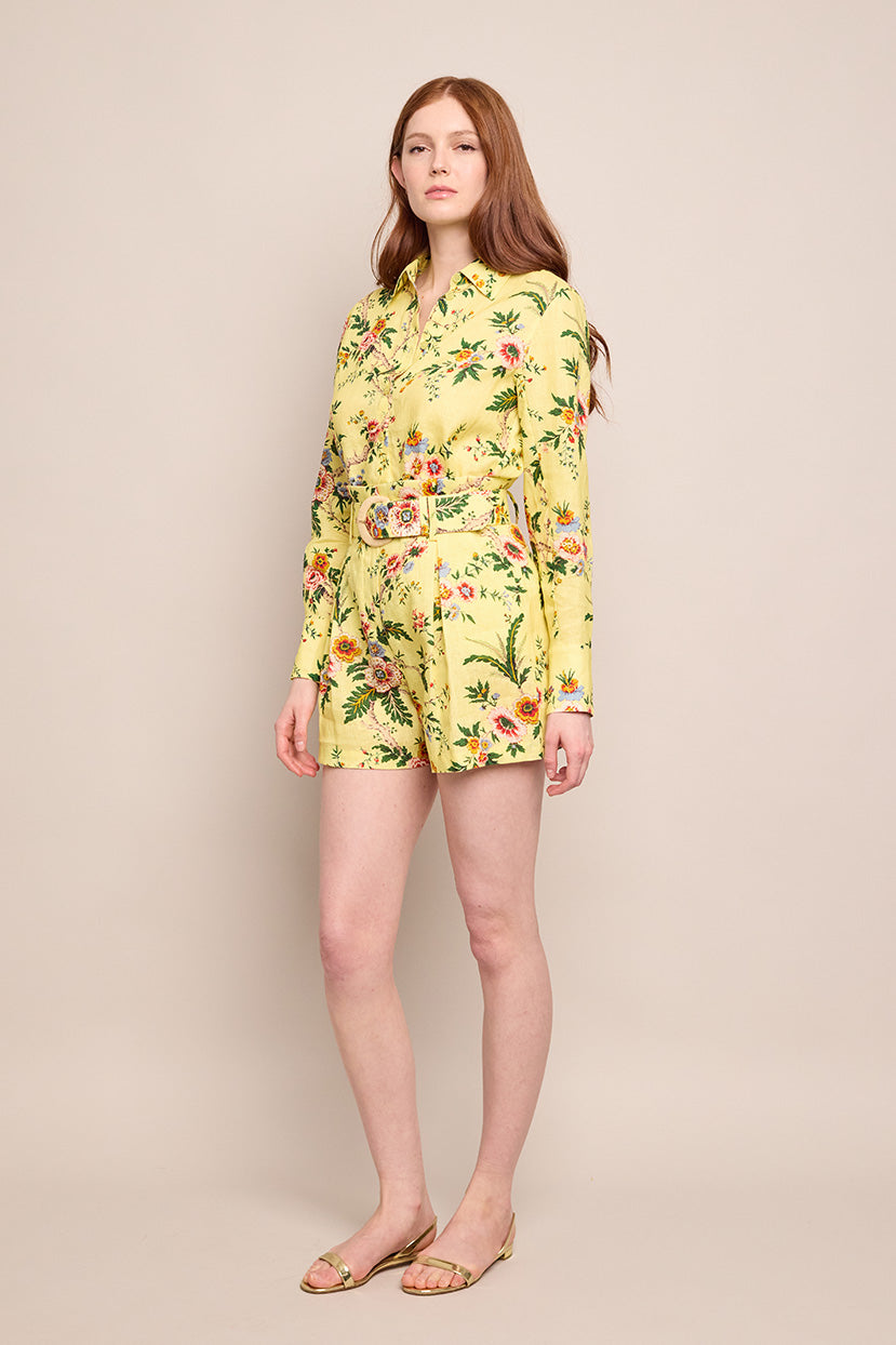 Palmer Shorts in Chintz Yellow