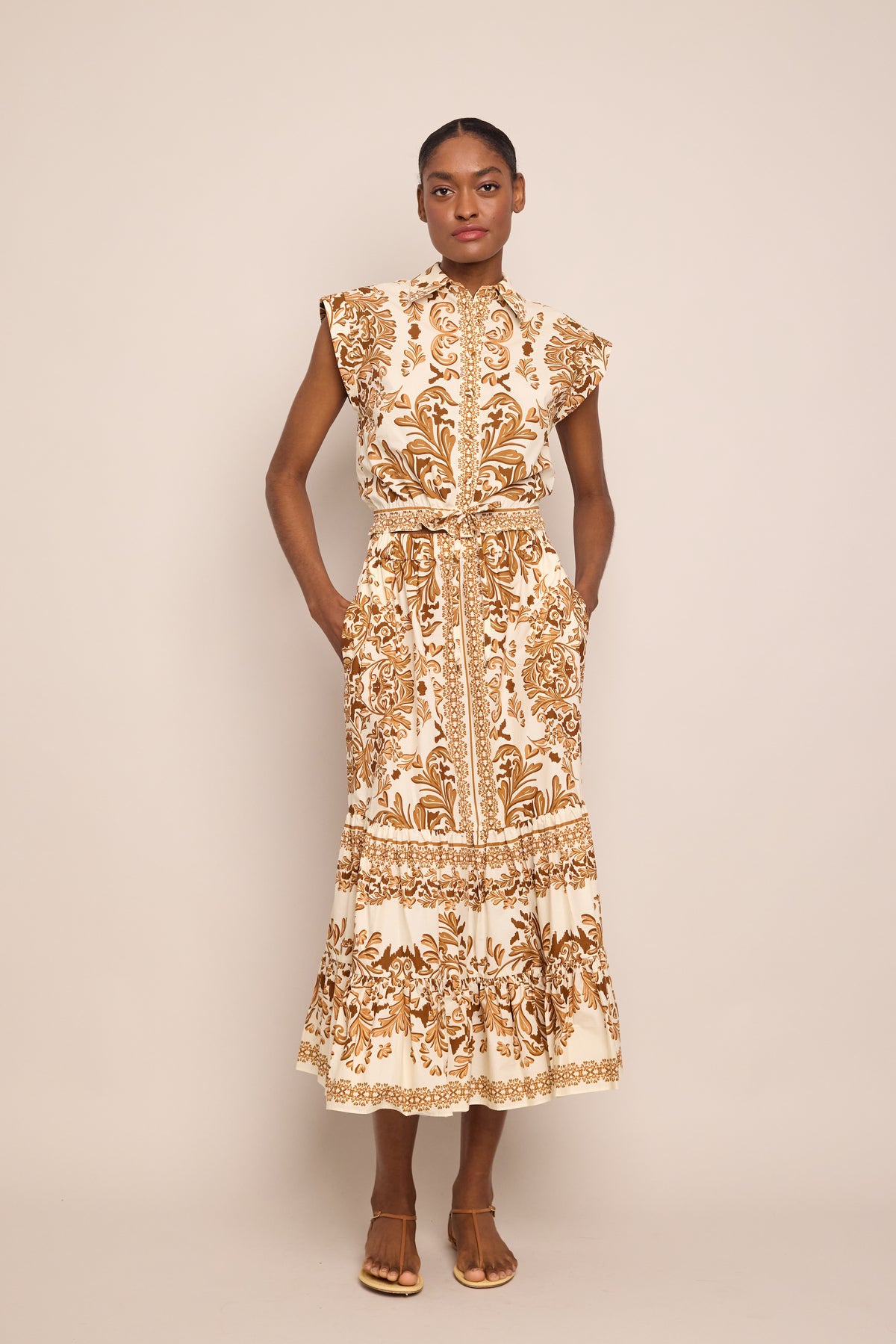 Chase Skirt in Saltaire Brown