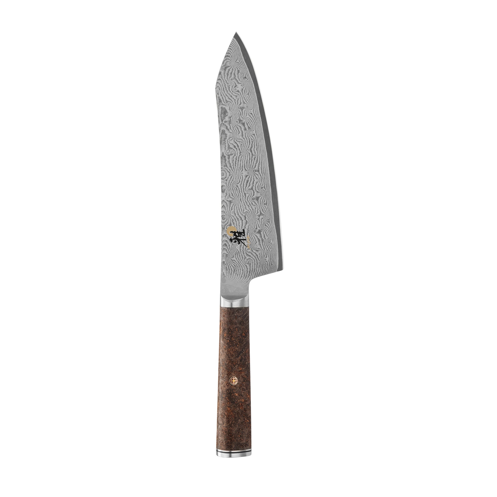 Black 5000MCD67 7-inch Rocking Santoku Knife