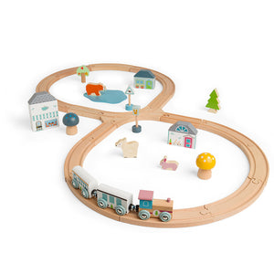 Train Set Woodland Animal