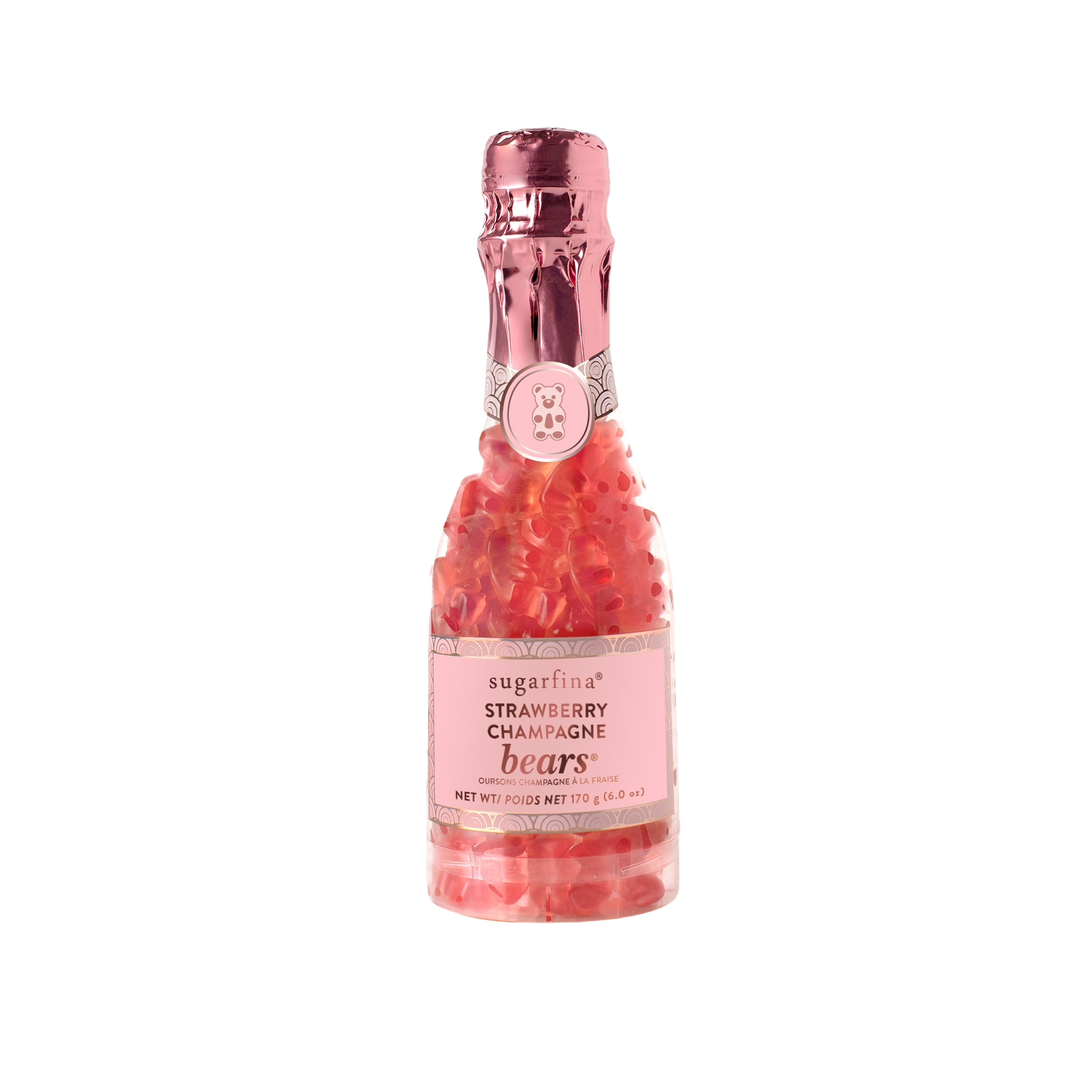 Strawberry Champagne Bears Celebration Bottle