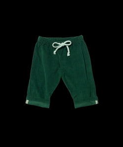 Bowie Baby Pant in Forest Corduroy