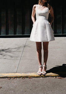 Crumpet Dress in Ivory