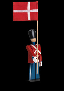 Standard-Bearer in Red, White, and Blue