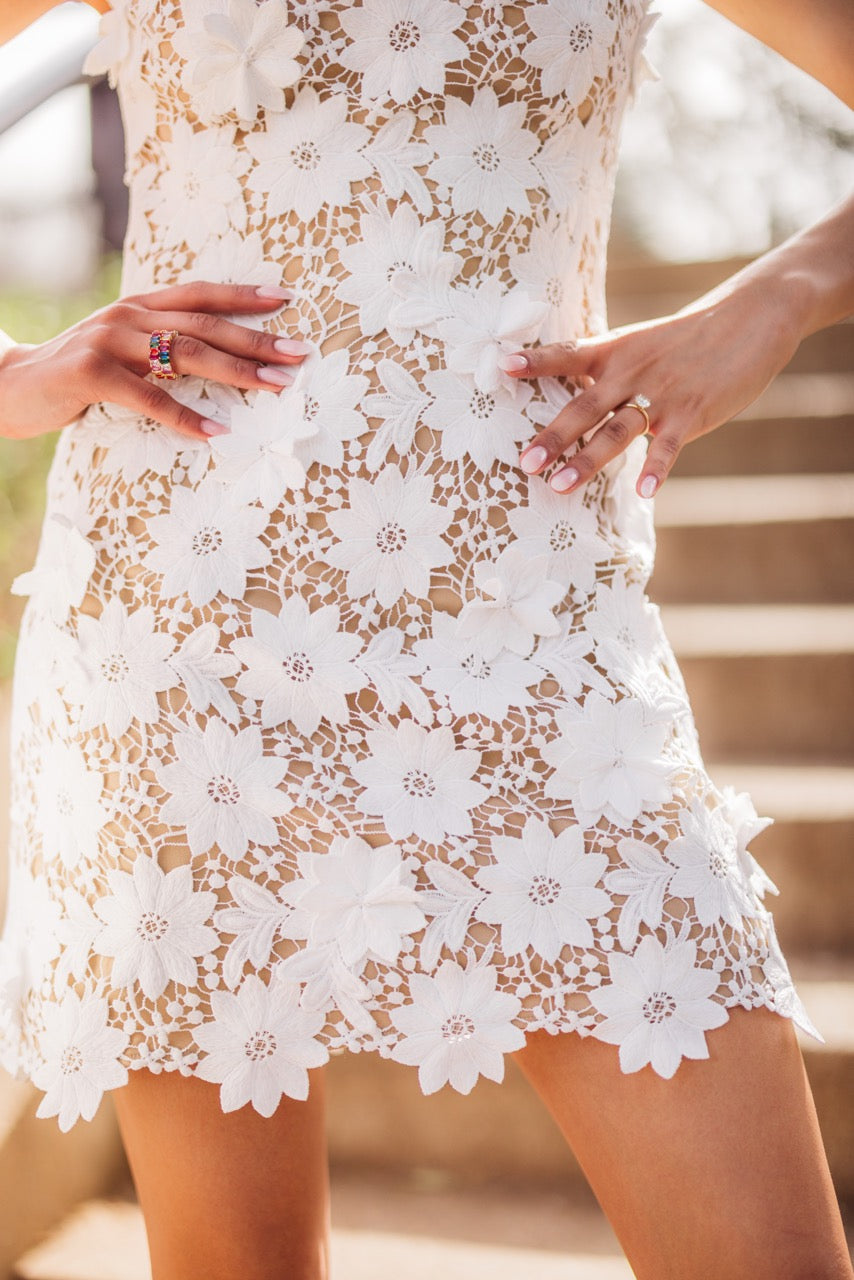 Bouquet Dress in Ivory