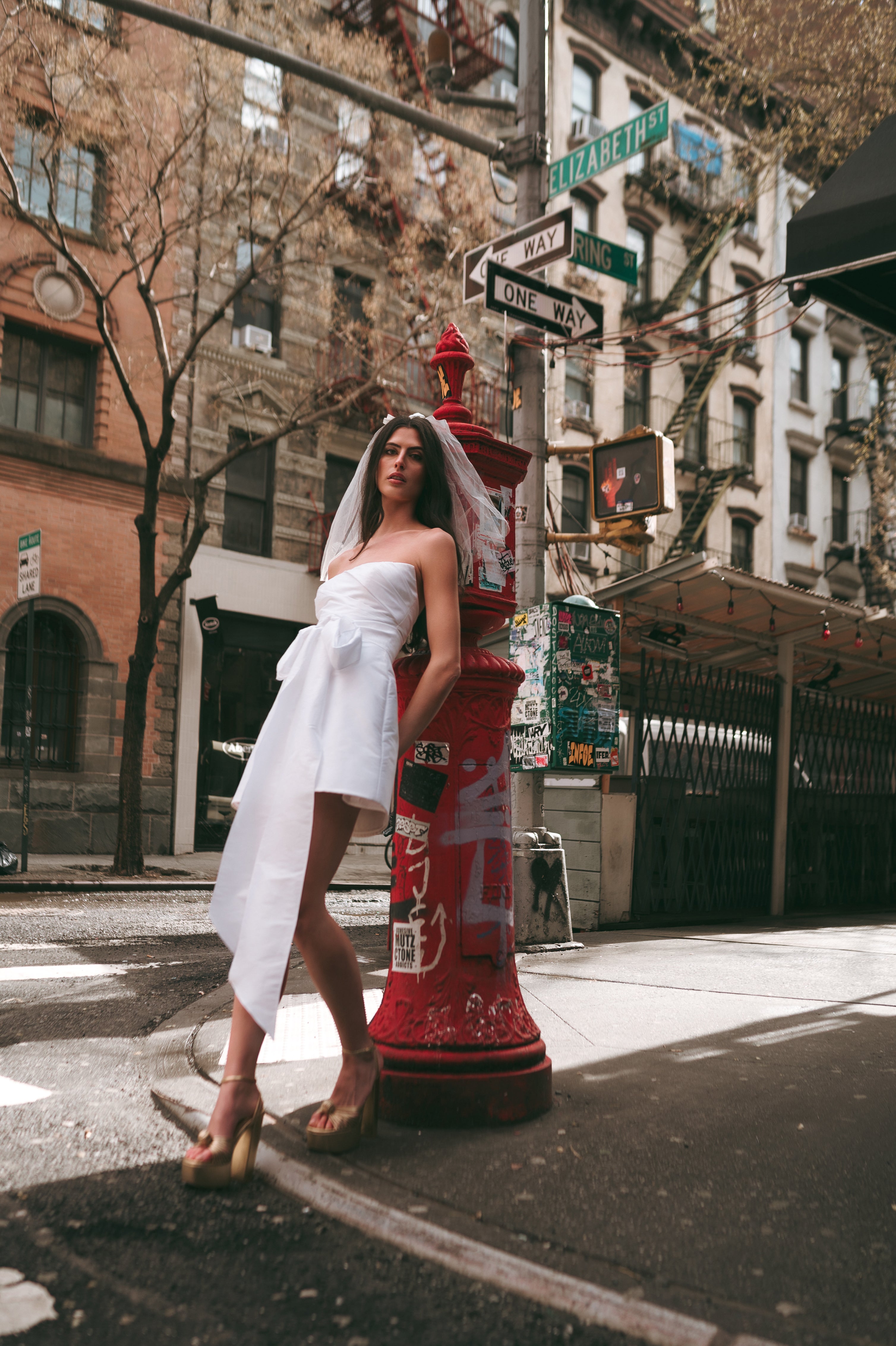 Beckford Dress in White