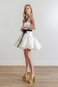 Leoni Dress in Ivory