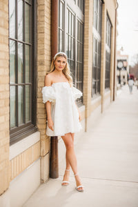 Posie Dress in Ivory