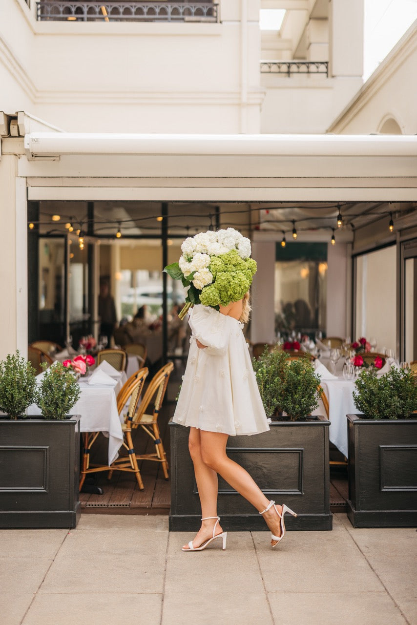 Posie Dress in Ivory