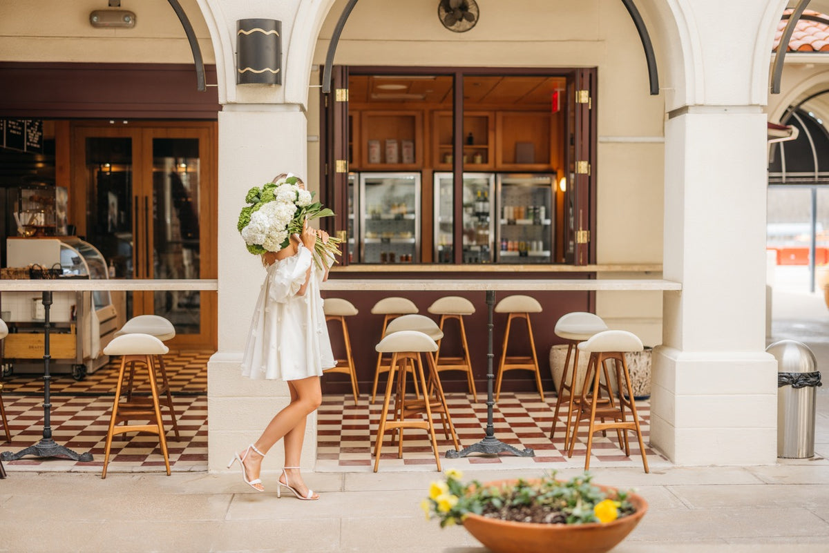 Posie Dress in Ivory