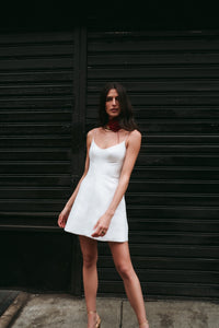 Marci Dress in Ivory