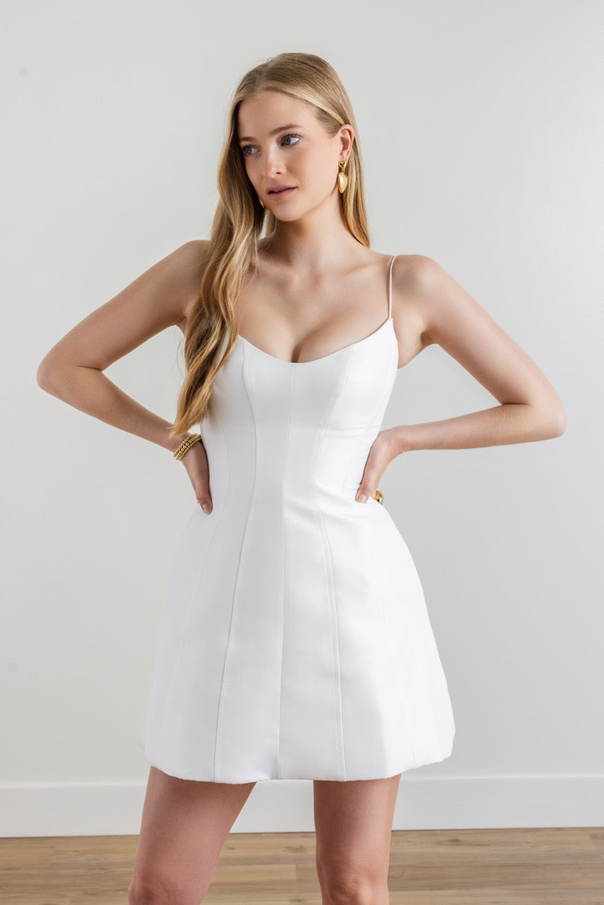 Marci Dress in Ivory