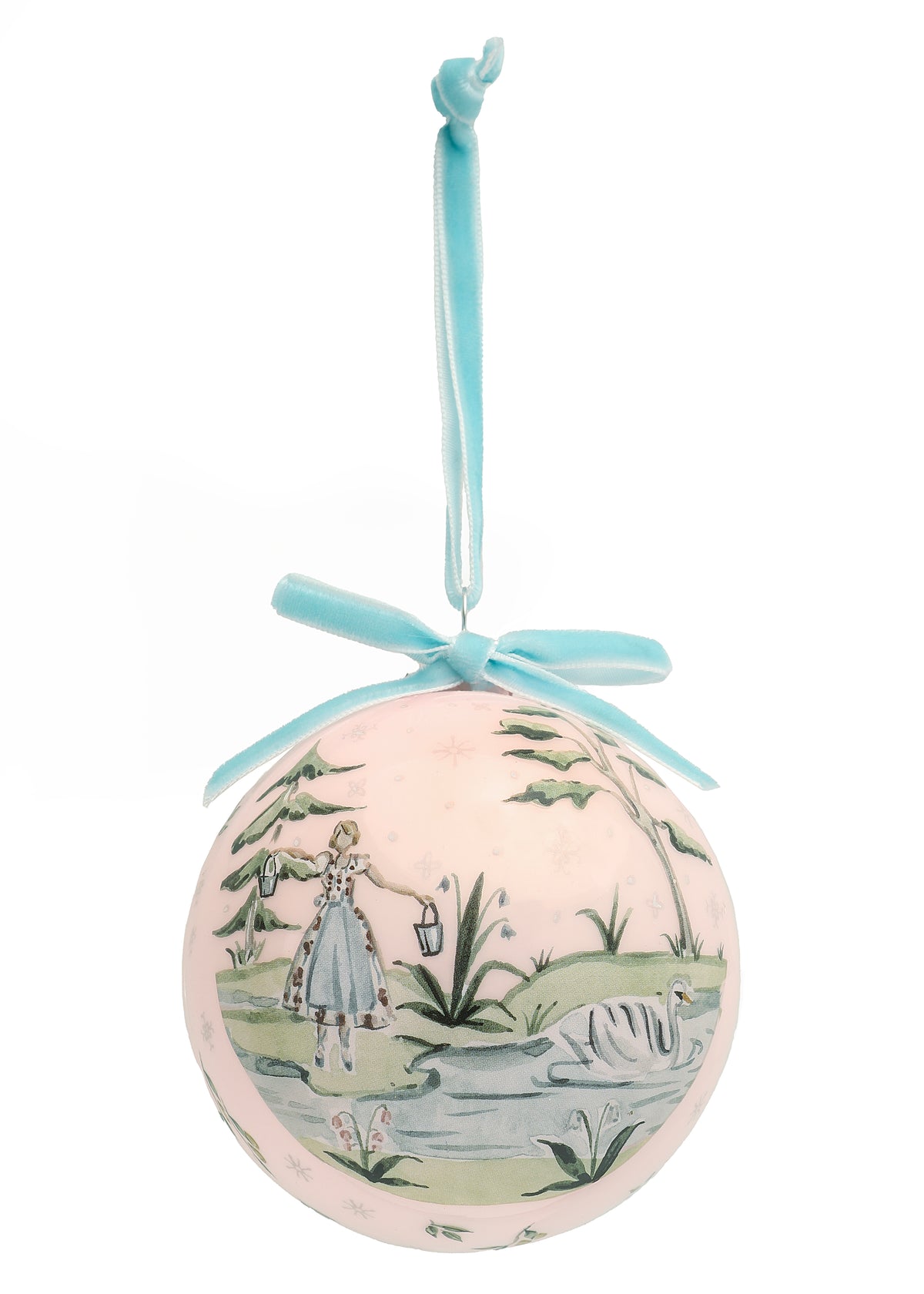 Riley Sheehey “12 Days of Christmas“ Ornaments, Set of 4