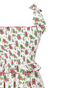 Aria Floral Smocked Dress