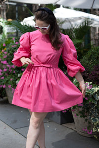 Elisha Dress In Camellia Pink