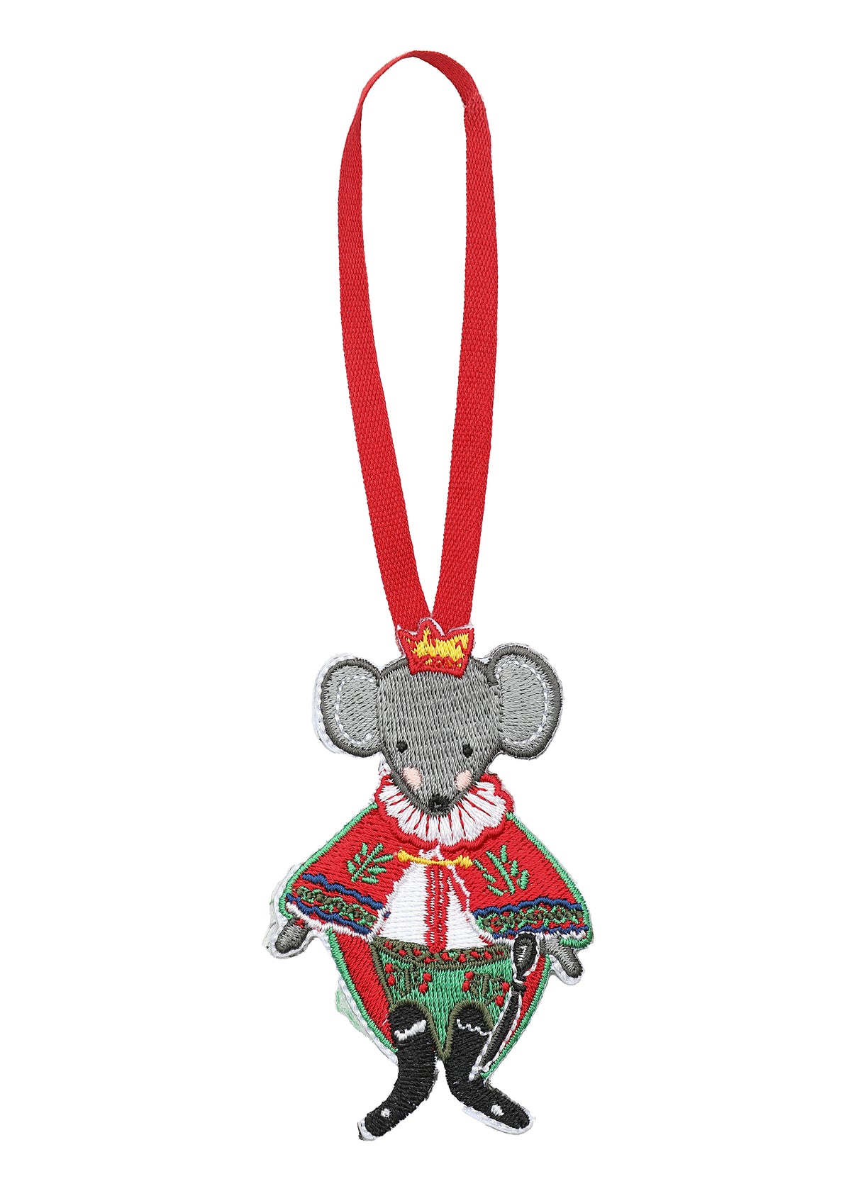 Nutcracker Embroidered Ornaments