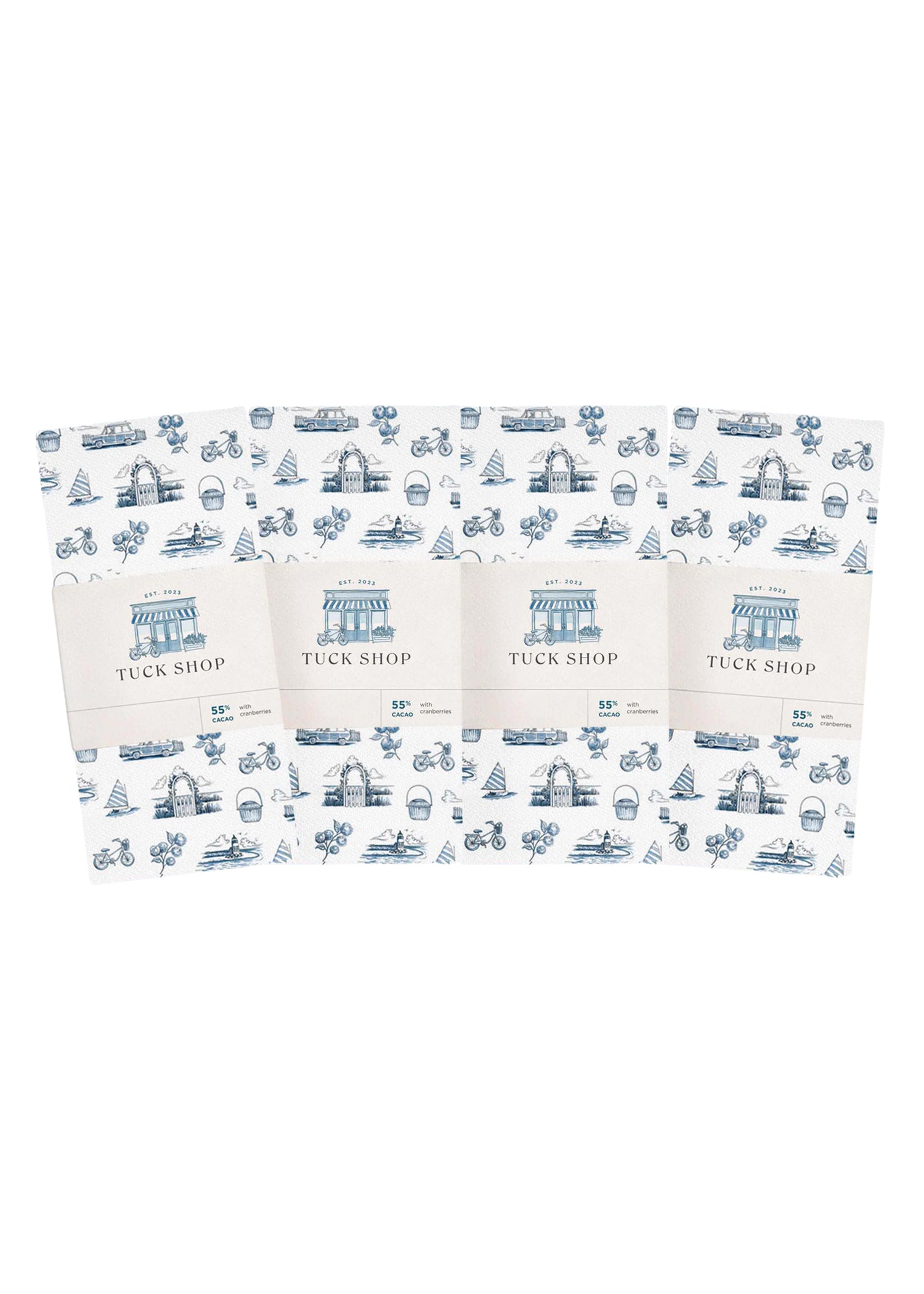 Set of Nantucket Cranberry Chocolate Bars