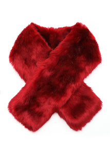 Faux Fur Pull-Through Scarf