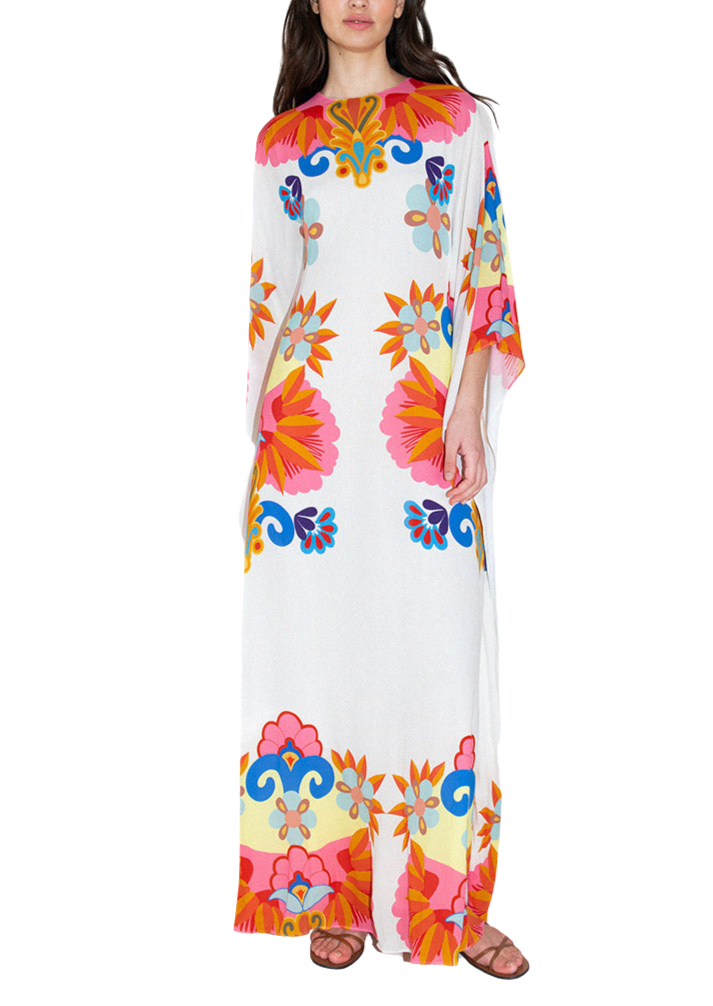 Eloise Viscose Maxi Dress in Soleil