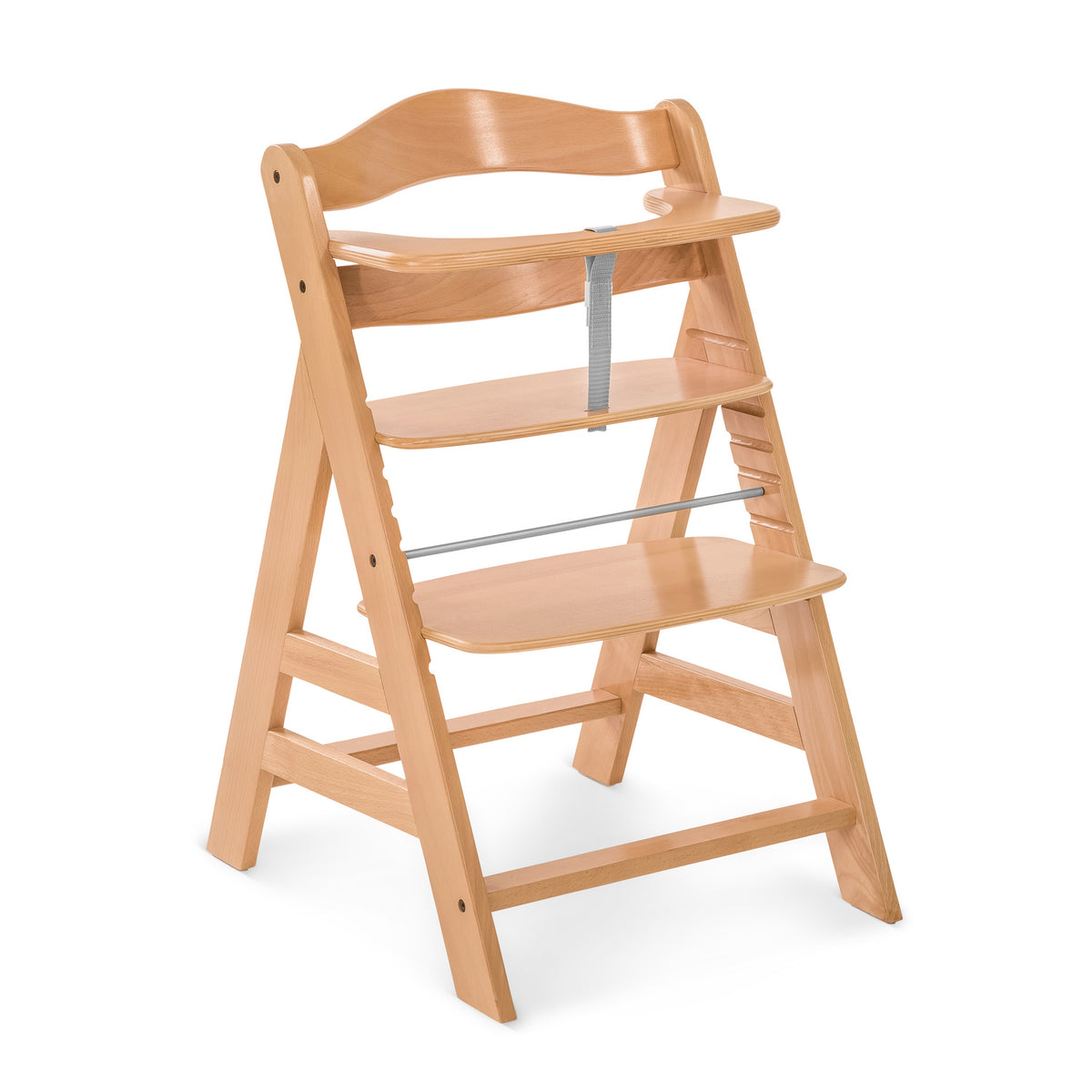 Alpha+ Grow Along Adjustable Beechwood Wooden High Chair