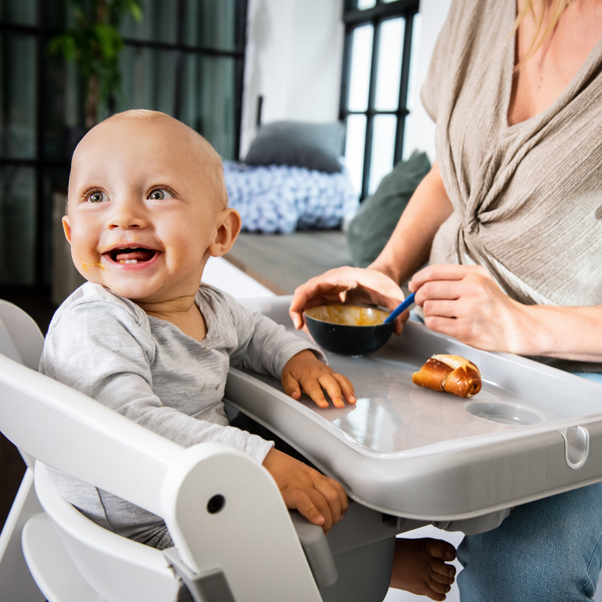 Alpha Removable Non Slip High Chair Table Tray