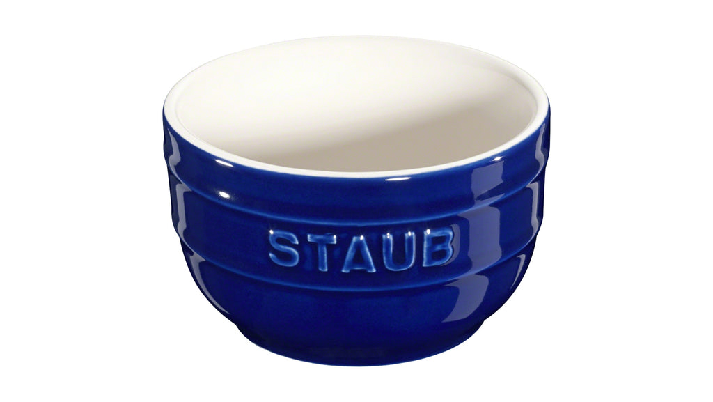 Ceramic 2-pc Prep Bowl Set in Dark Blue