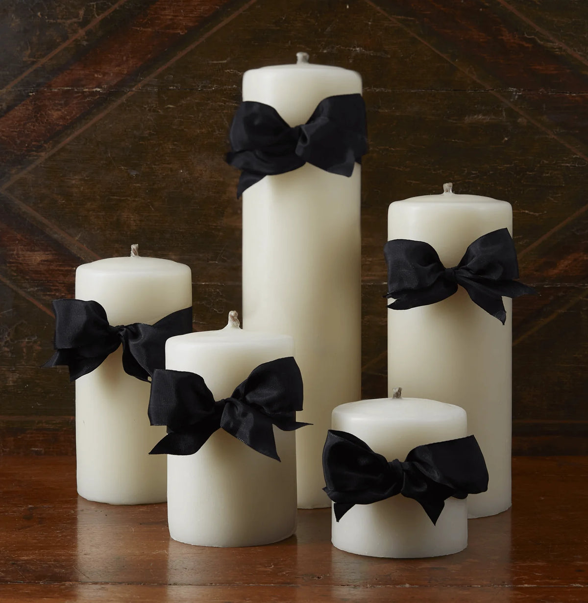 Beeswax Smooth Pillar Candles