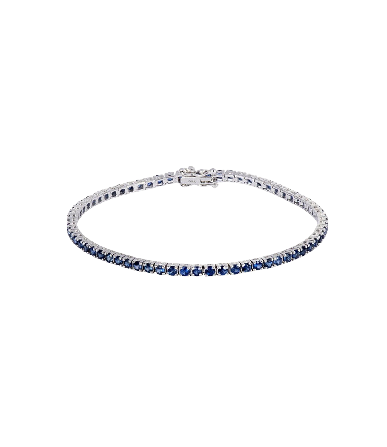 Blue Sapphire Tennis Bracelet