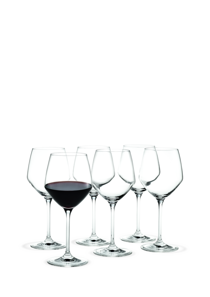 Perfection Red Wine Glass Clear, Set of 6